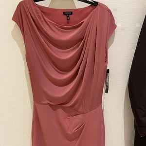 ESCADA NWT pink jersey drape dress size 38